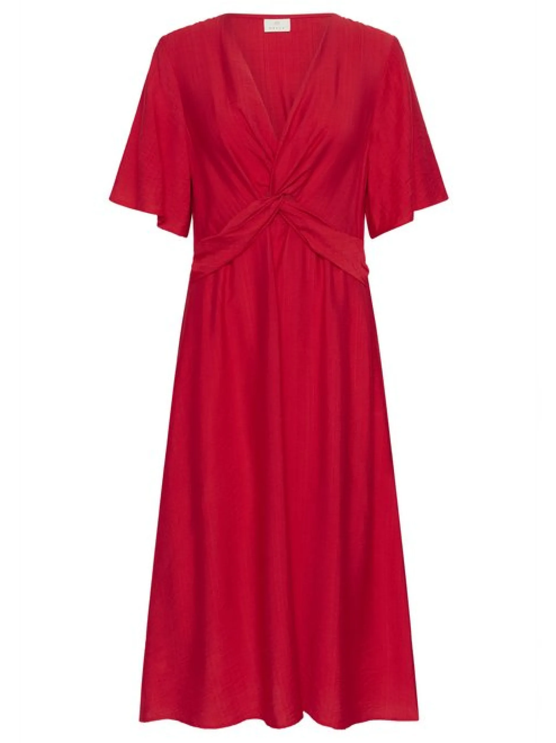 Kaffe Damen Kleid KAjasmin in rot