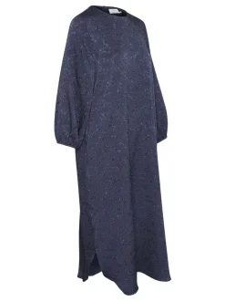 Kaffe Damen Kleid KAlauren in indigo