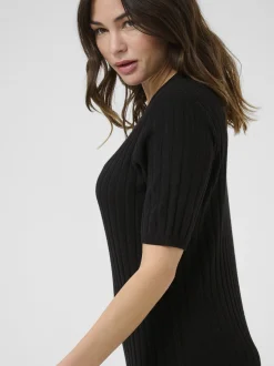 Kaffe Damen Kleid Kalizza in schwarz