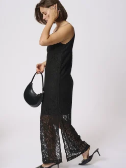 Kaffe Damen Kleid KAlora in schwarz
