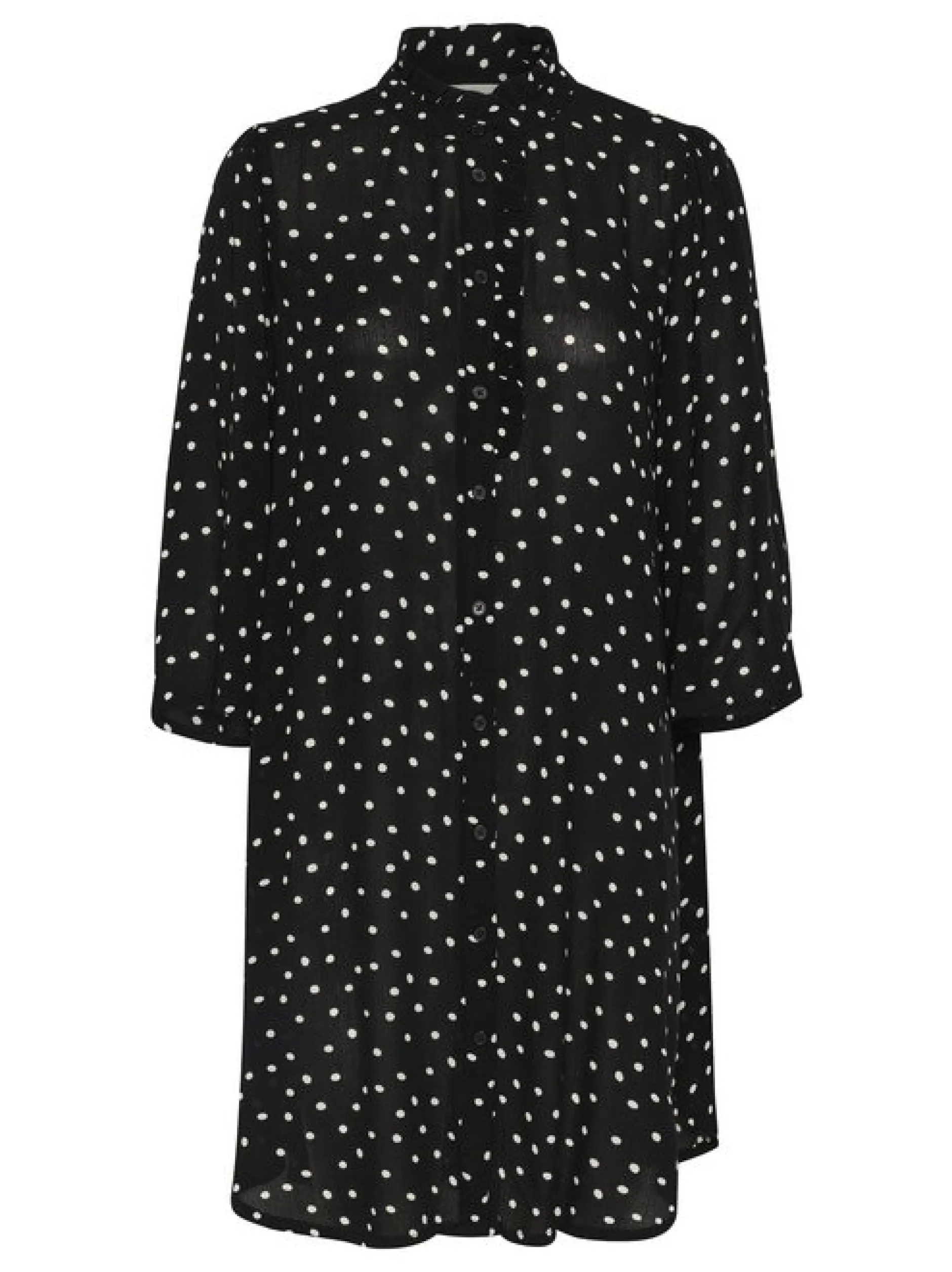 Kaffe Damen Kleid KAvinni in schwarz