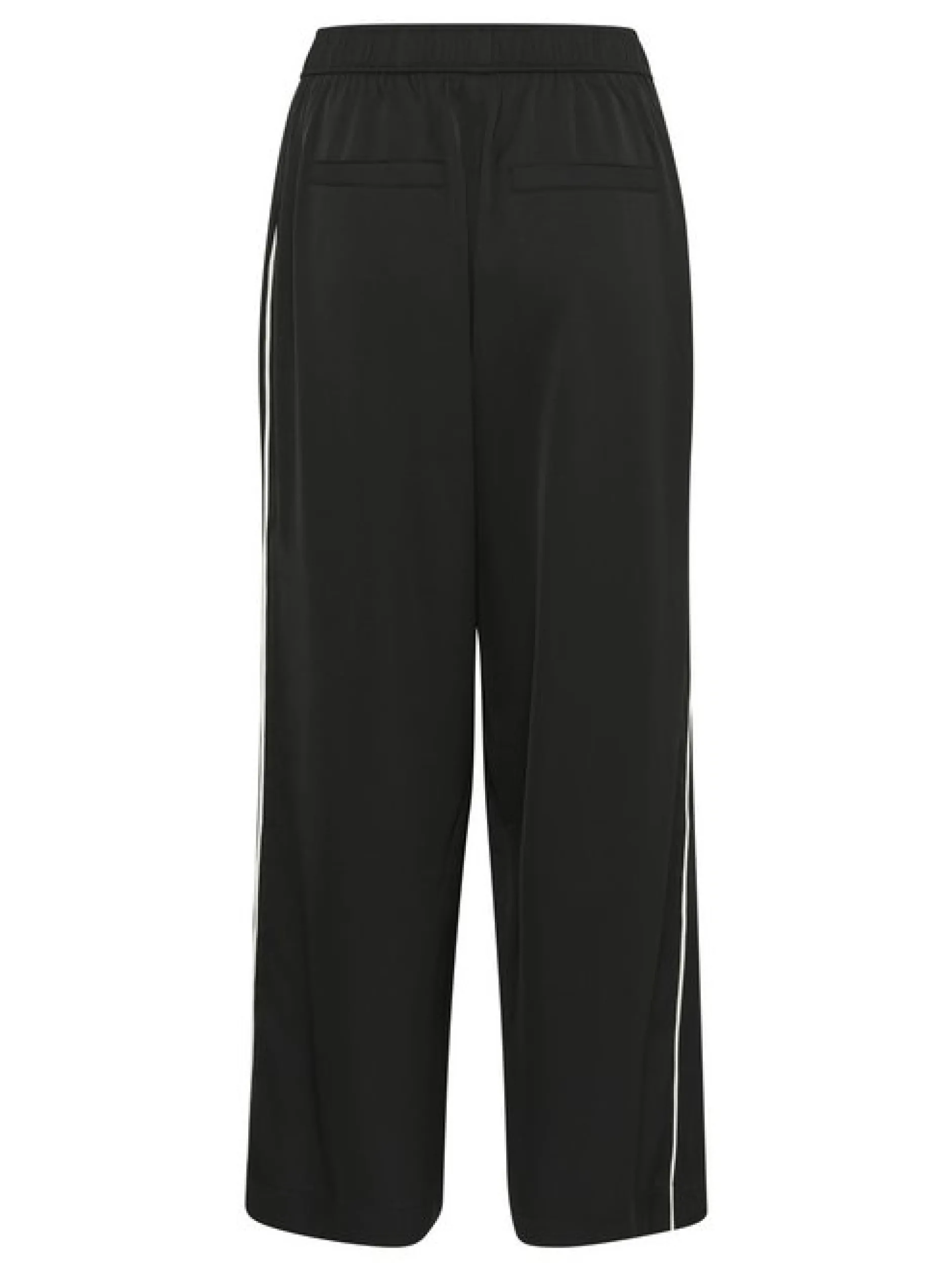 Kaffe Damen Leggings KAtessa Elastische Taille in schwarz