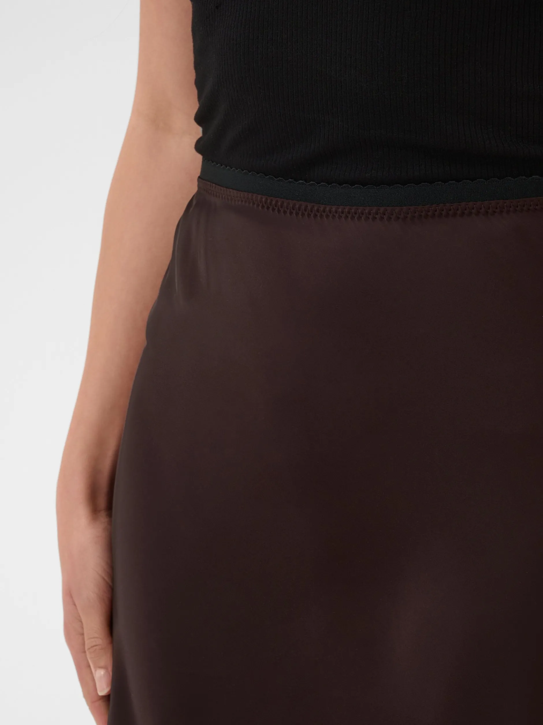 Kaffe Damen Rock KAhill in braun