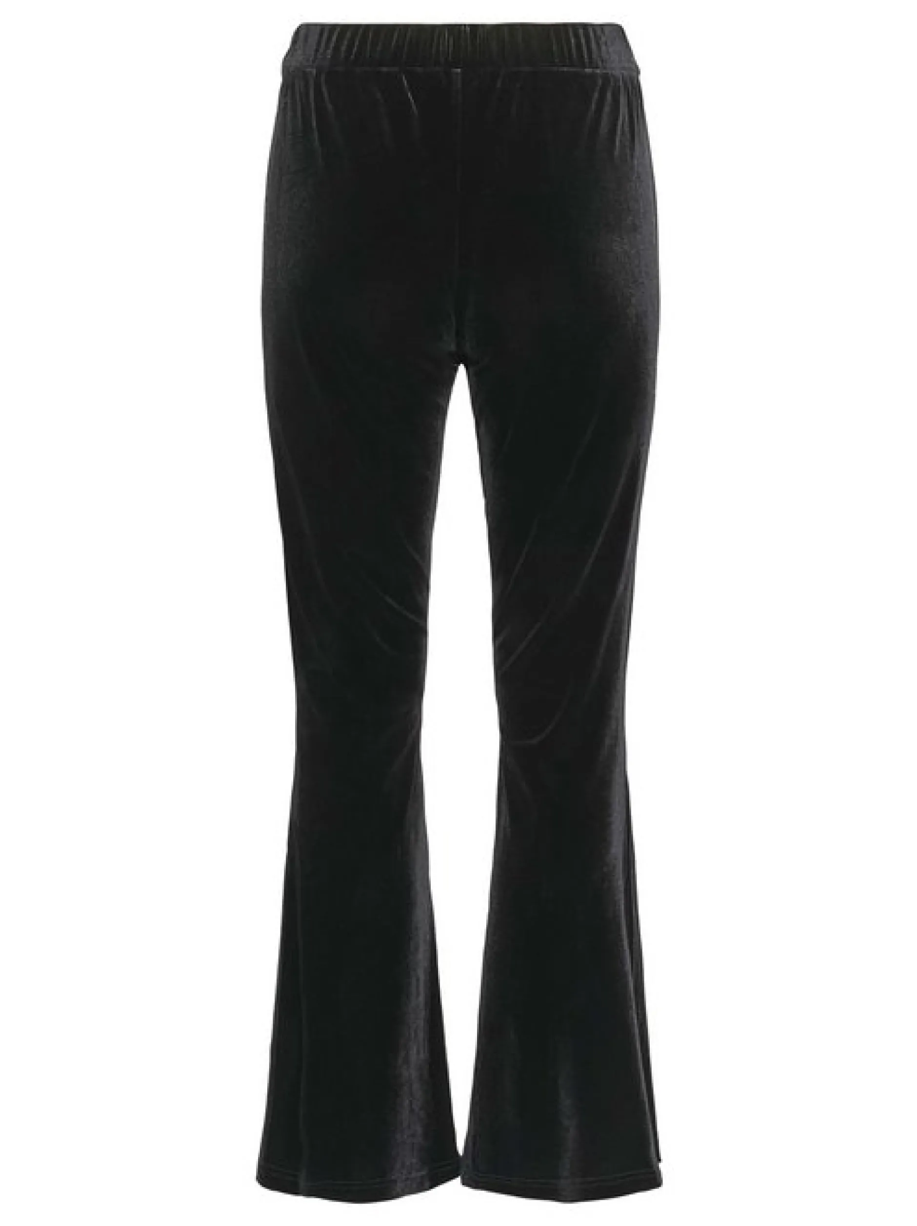 Kaffe Damen Schlaghose KAkelly Hohe Taille in schwarz