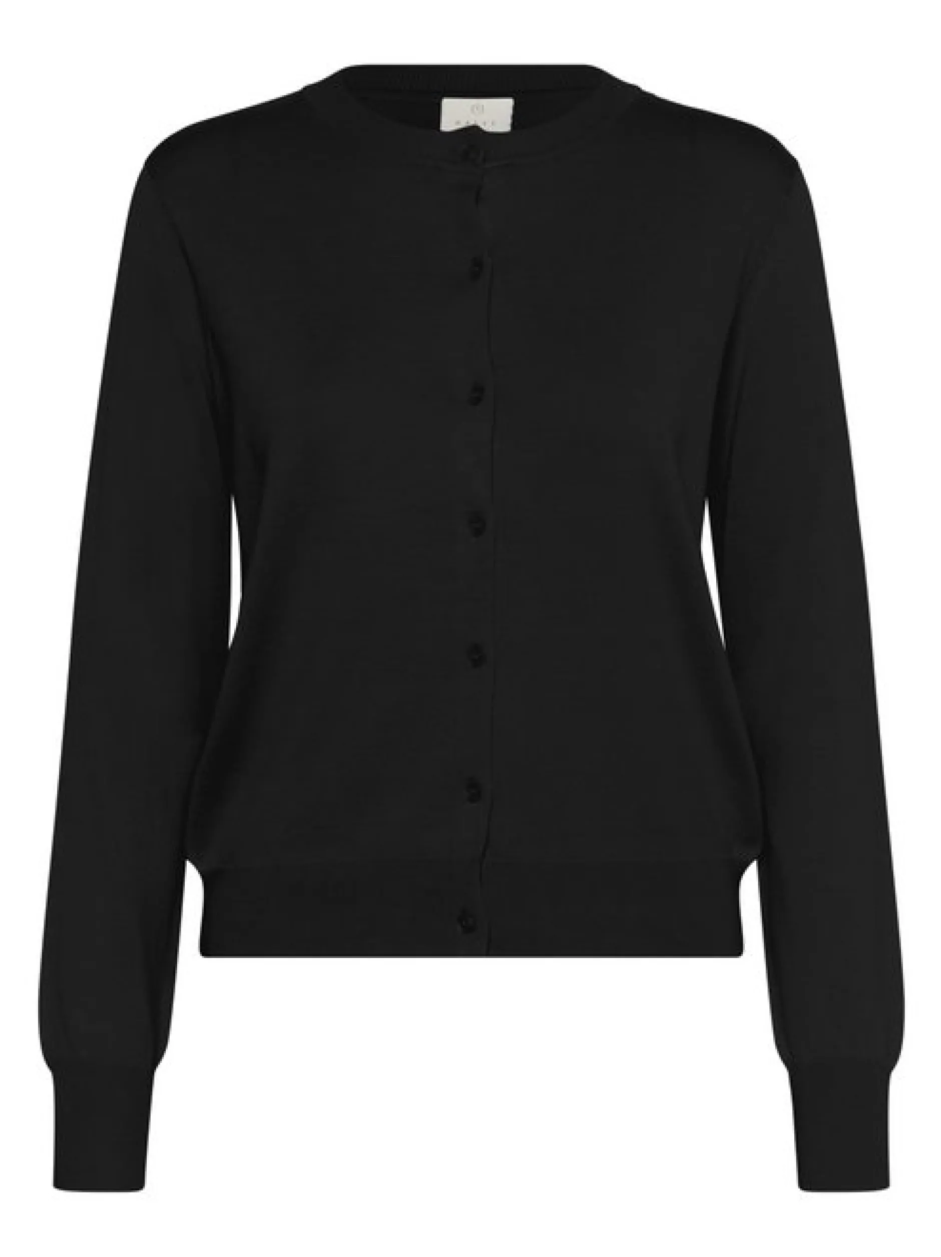 Kaffe Damen Strickjacke KAlizza in schwarz