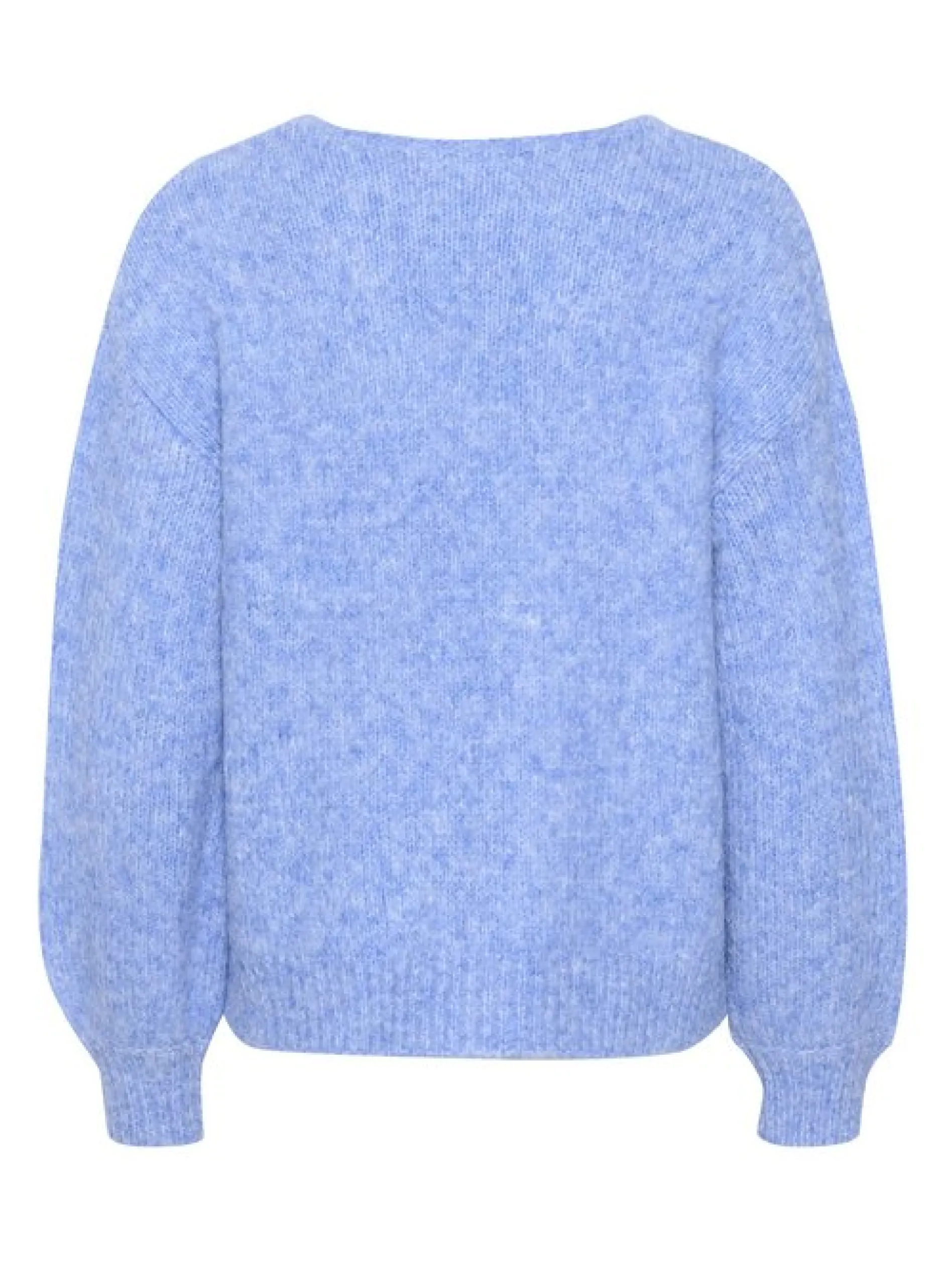 Kaffe Damen Strickpullover KAsarla in blau