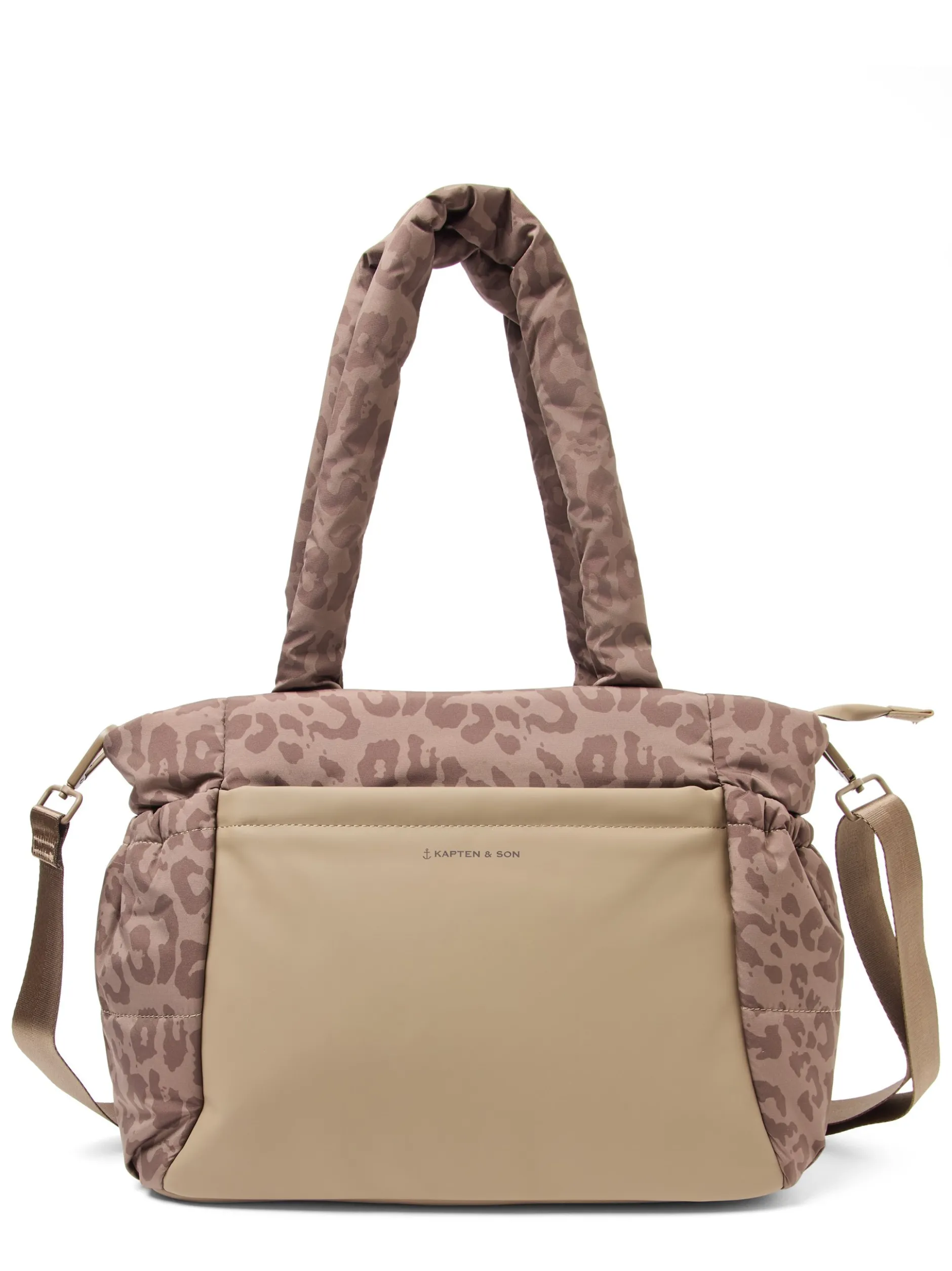 Kapten & Son Damen Totebag - Hellvi Cloud Medium in taupe mocca