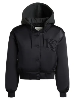 Khujo Damen Collegejacke - Chani in schwarz