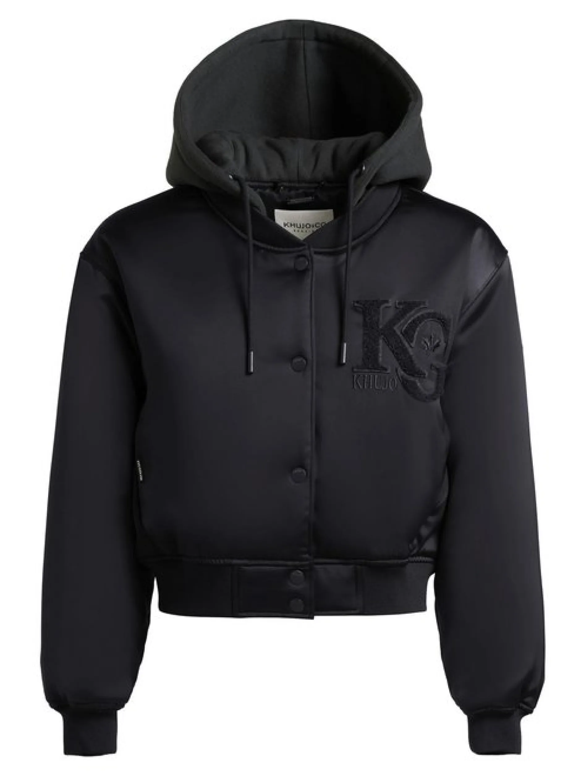 Khujo Damen Collegejacke - Chani in schwarz