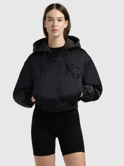 Khujo Damen Collegejacke - Chani in schwarz