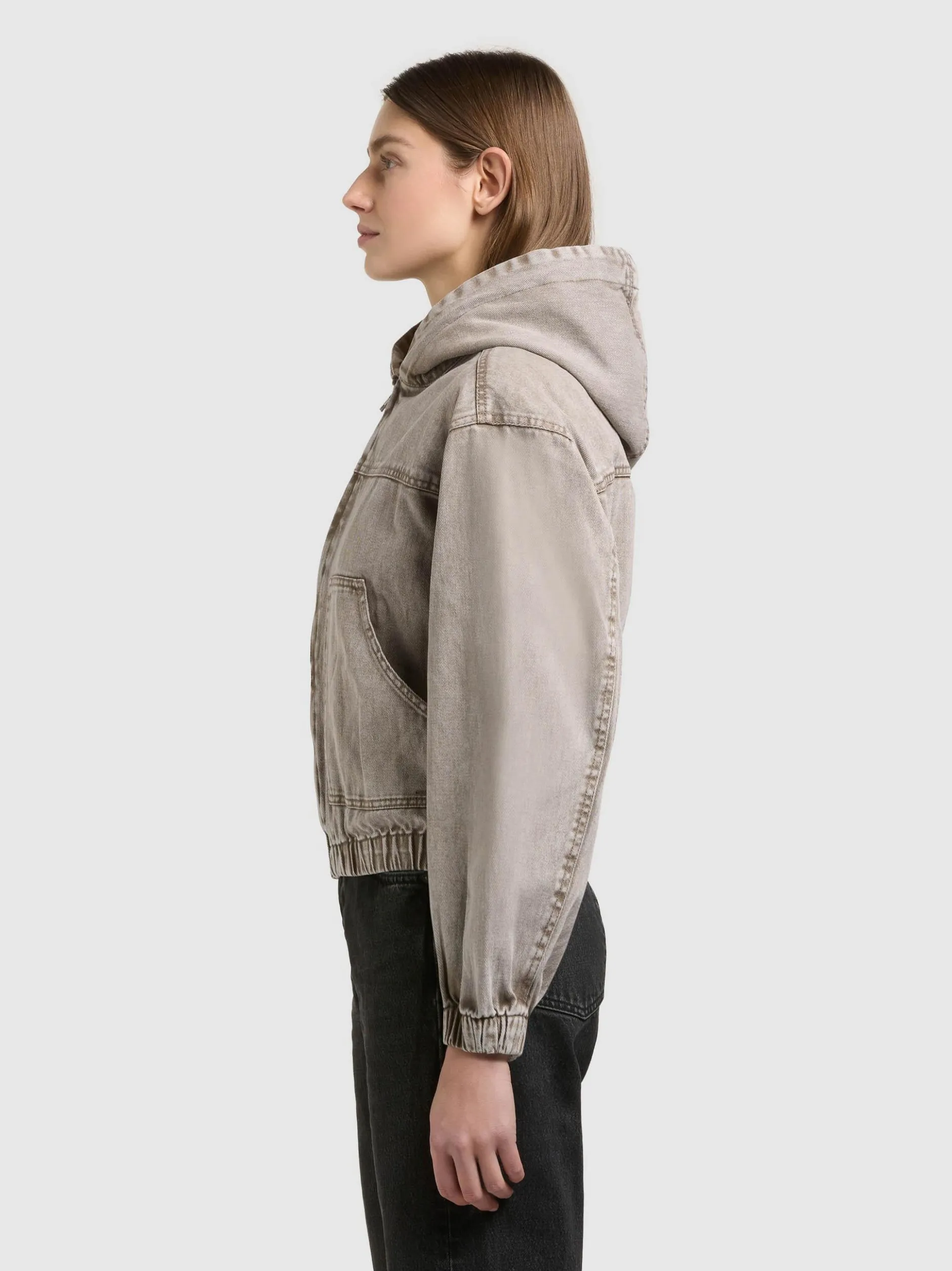 Khujo Damen Jeansjacke - Gretel in braun