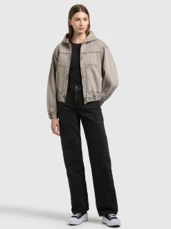 Khujo Damen Jeansjacke - Gretel in braun