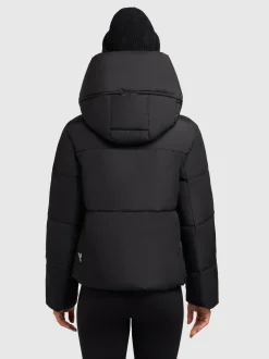 Khujo Damen Steppjacke - Audrey Matt in schwarz