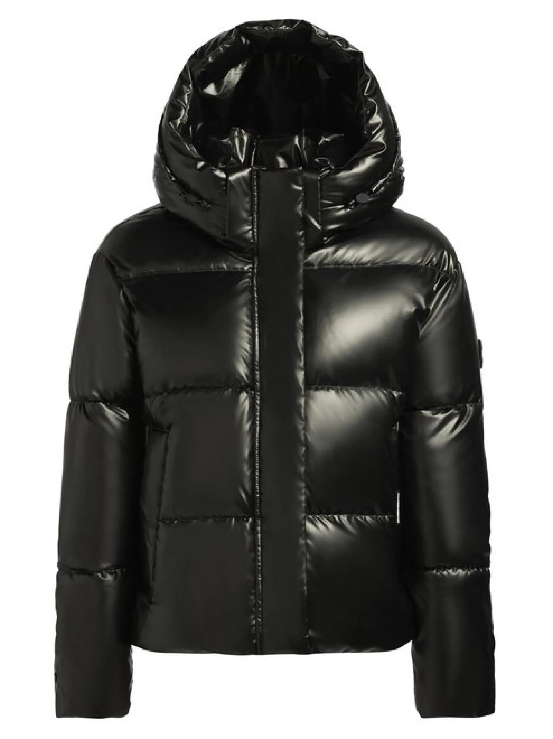Khujo Damen Steppjacke - Devina Shiny-YM in grün schwarz