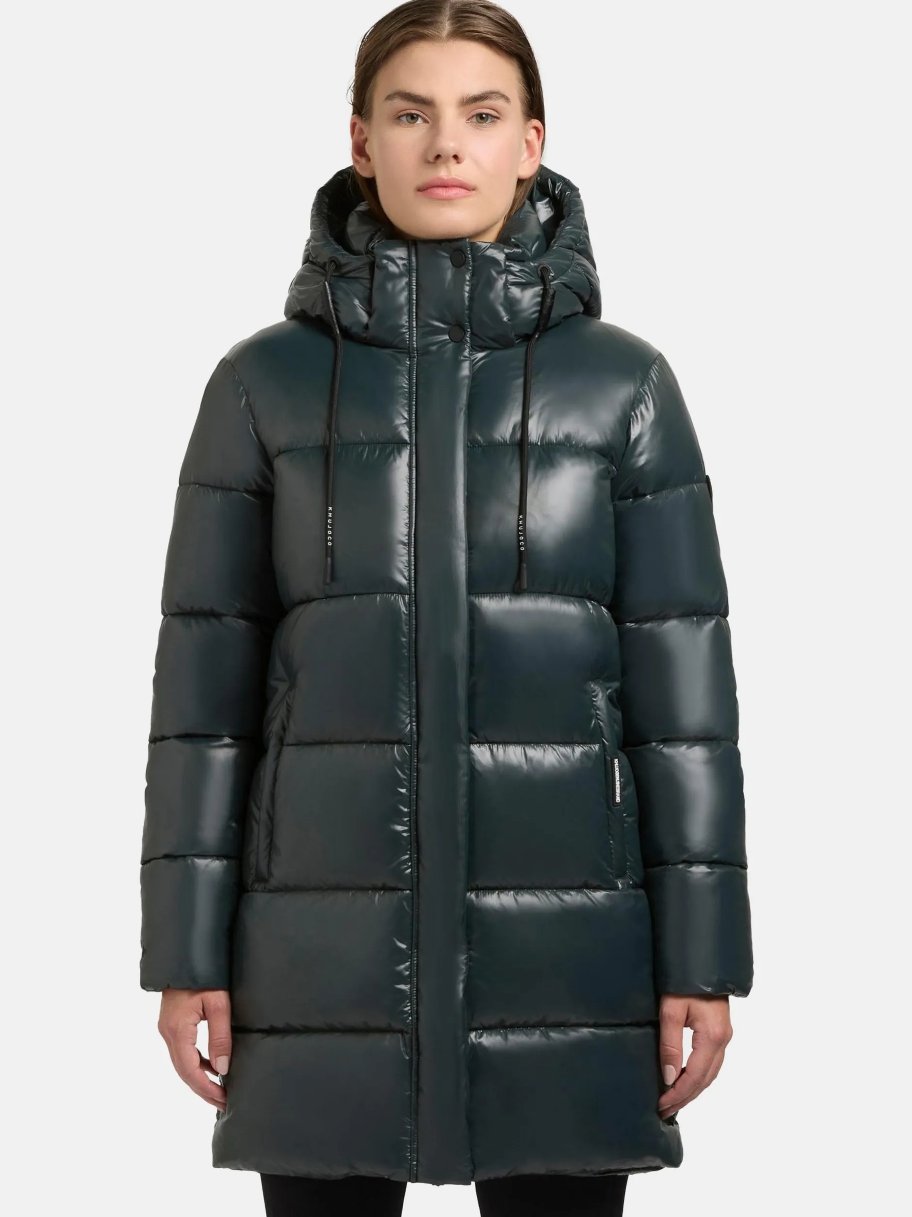 Khujo Damen Steppjacke - Jadet2-YM in grün