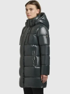 Khujo Damen Steppjacke - Jadet2-YM in grün