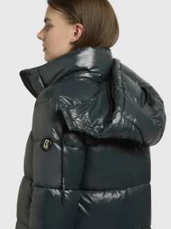 Khujo Damen Steppjacke - Jadet2-YM in grün