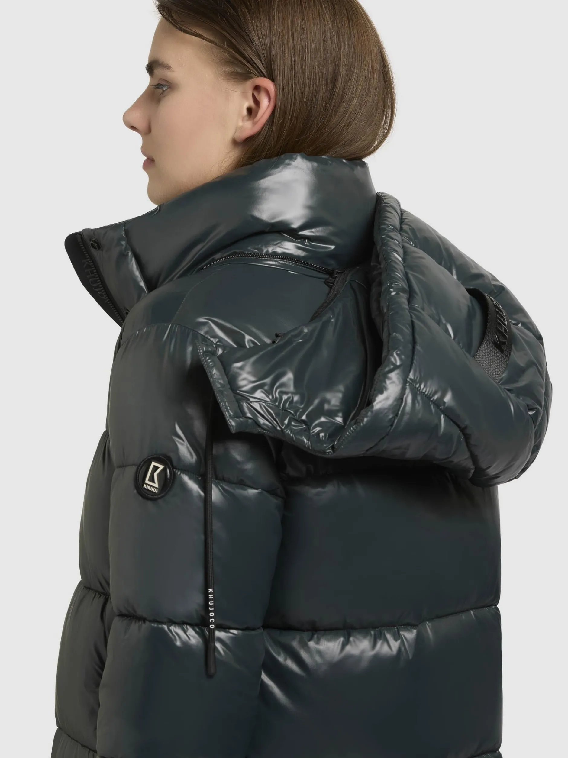 Khujo Damen Steppjacke - Jadet2-YM in grün