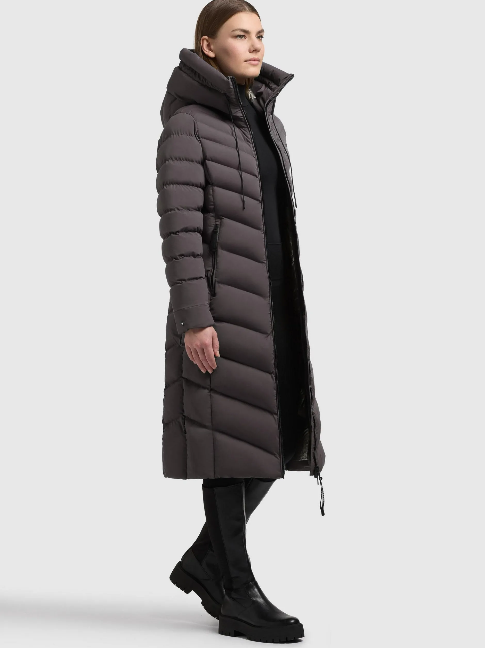Khujo Damen Steppjacke - Stoane2 in grau