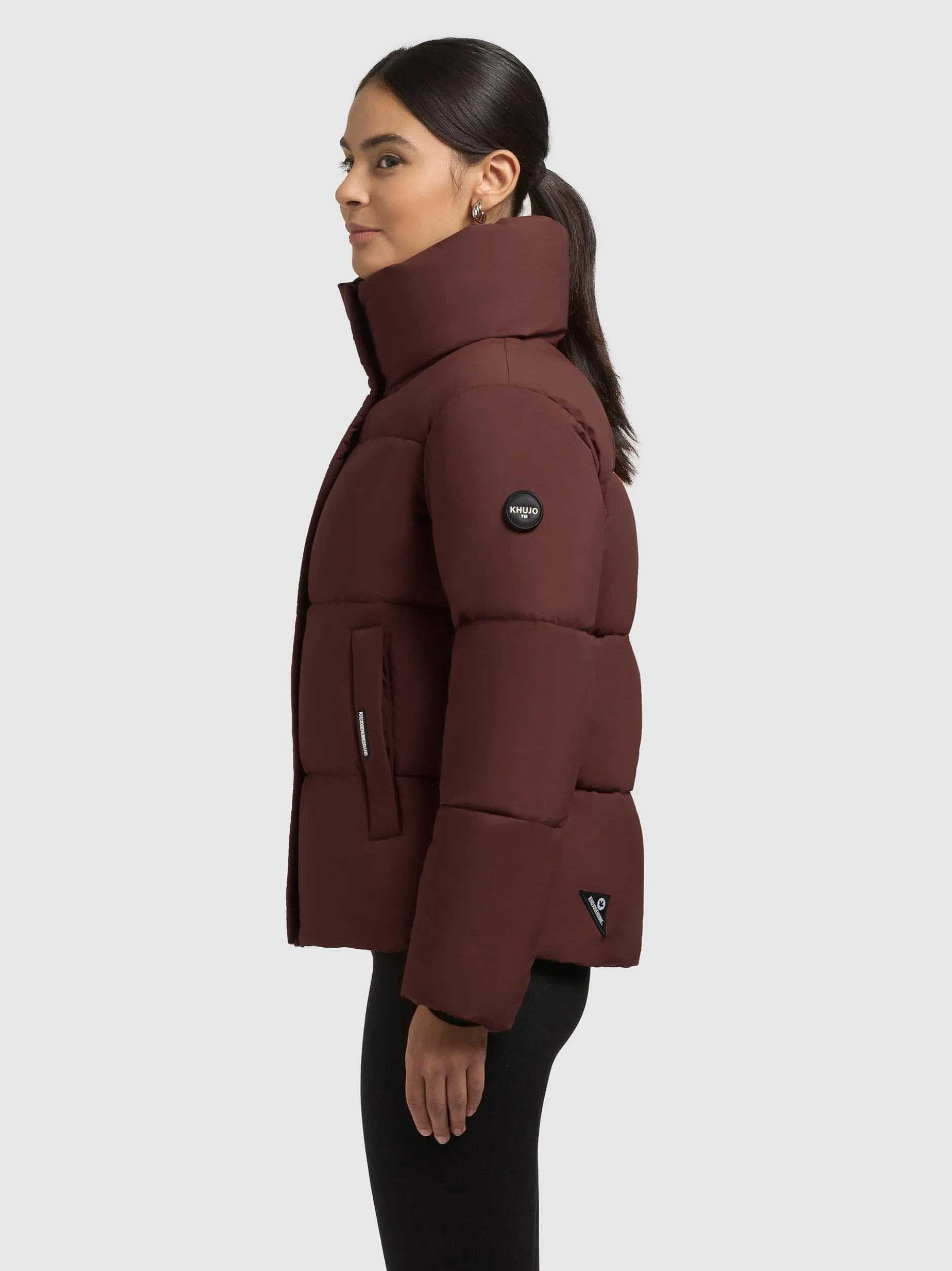 Khujo Damen Winterjacke - Rinja2 Matt in rot