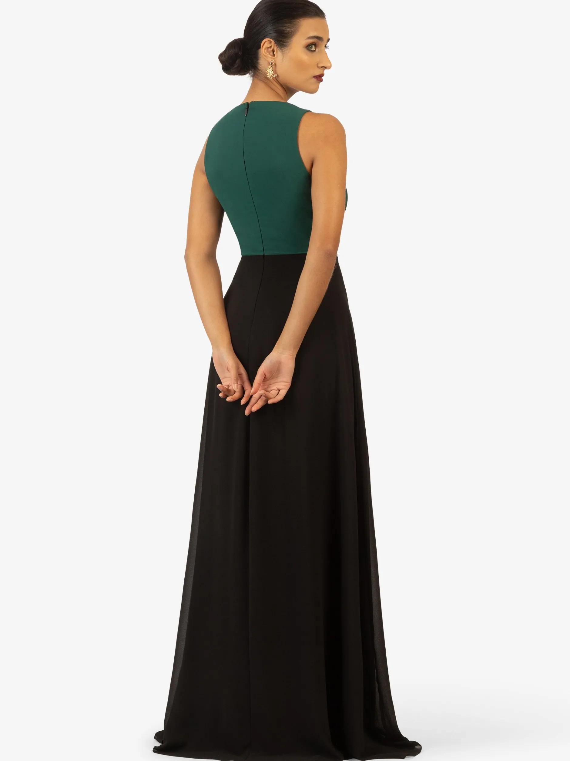 Kraimod Damen Abendkleid in grün - Länge: lang