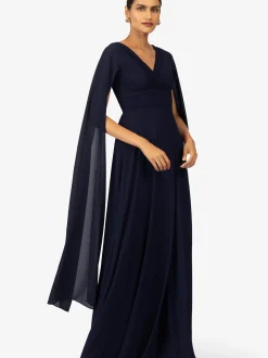 Kraimod Damen Abendkleid in marine - Länge: lang
