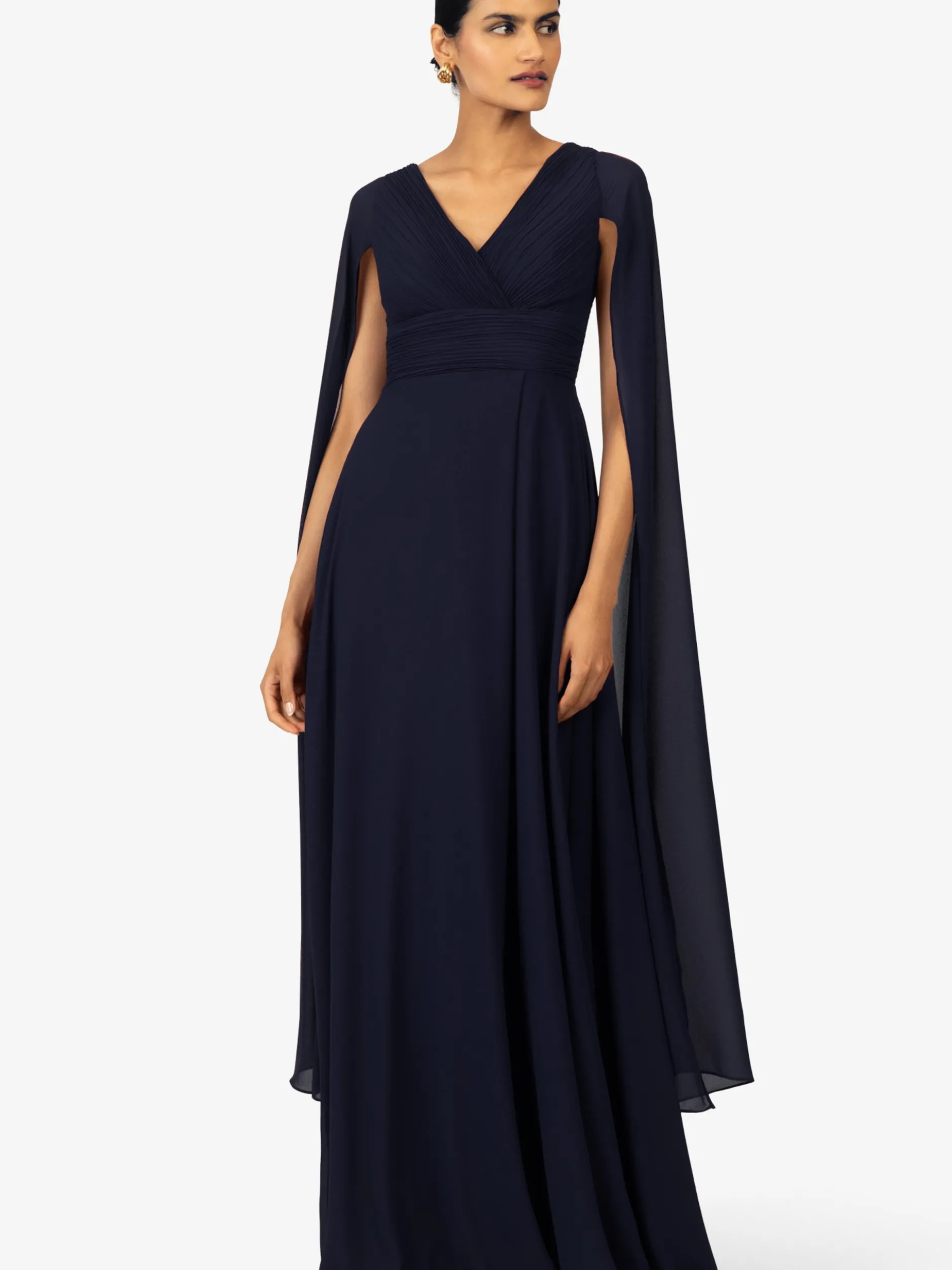 Kraimod Damen Abendkleid in marine - Länge: lang