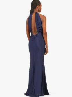 Kraimod Damen Abendkleid in marine - Länge: lang