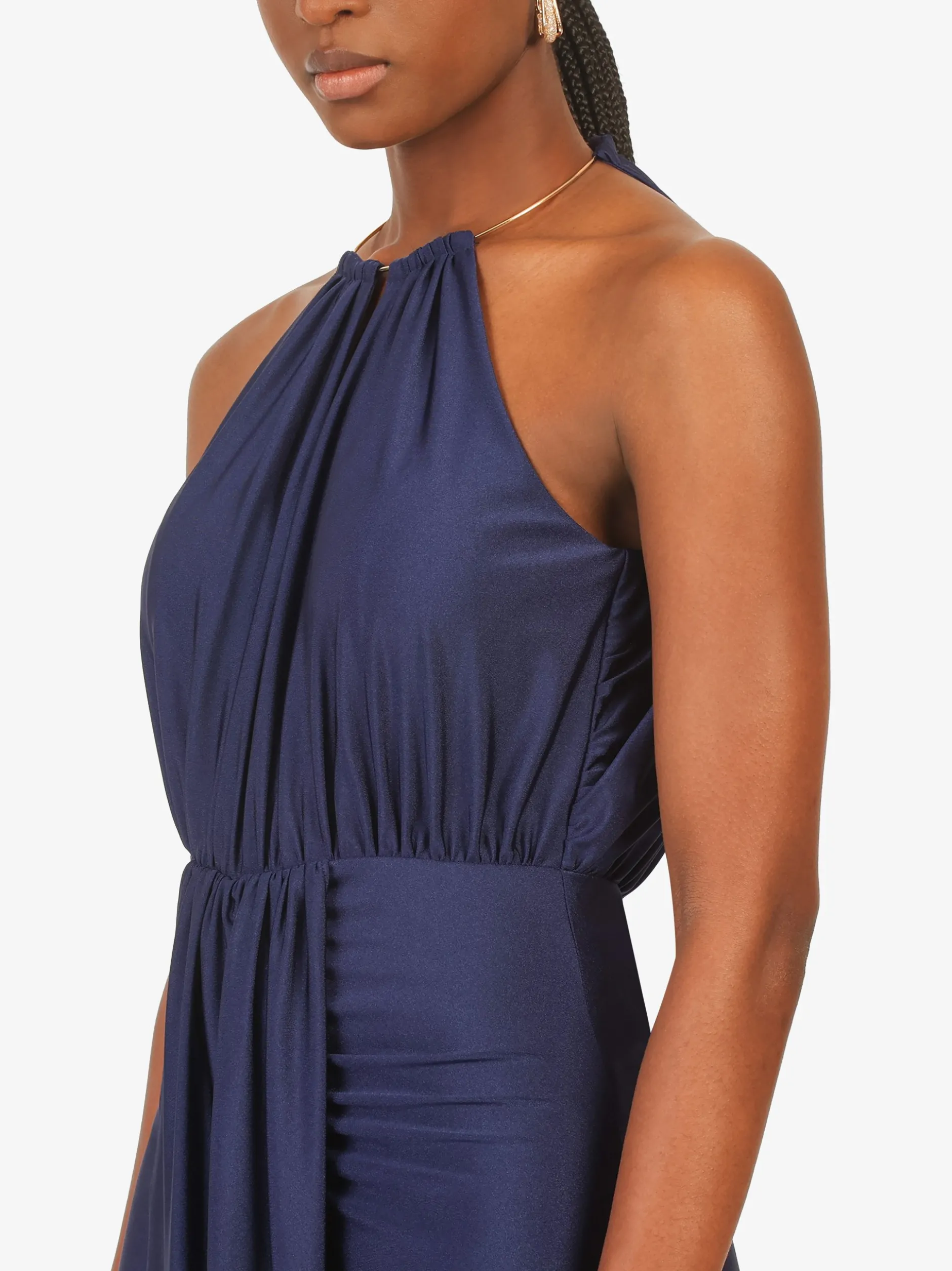 Kraimod Damen Abendkleid in marine - Länge: lang