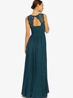 Kraimod Damen Abendkleid in petrol - Länge: lang