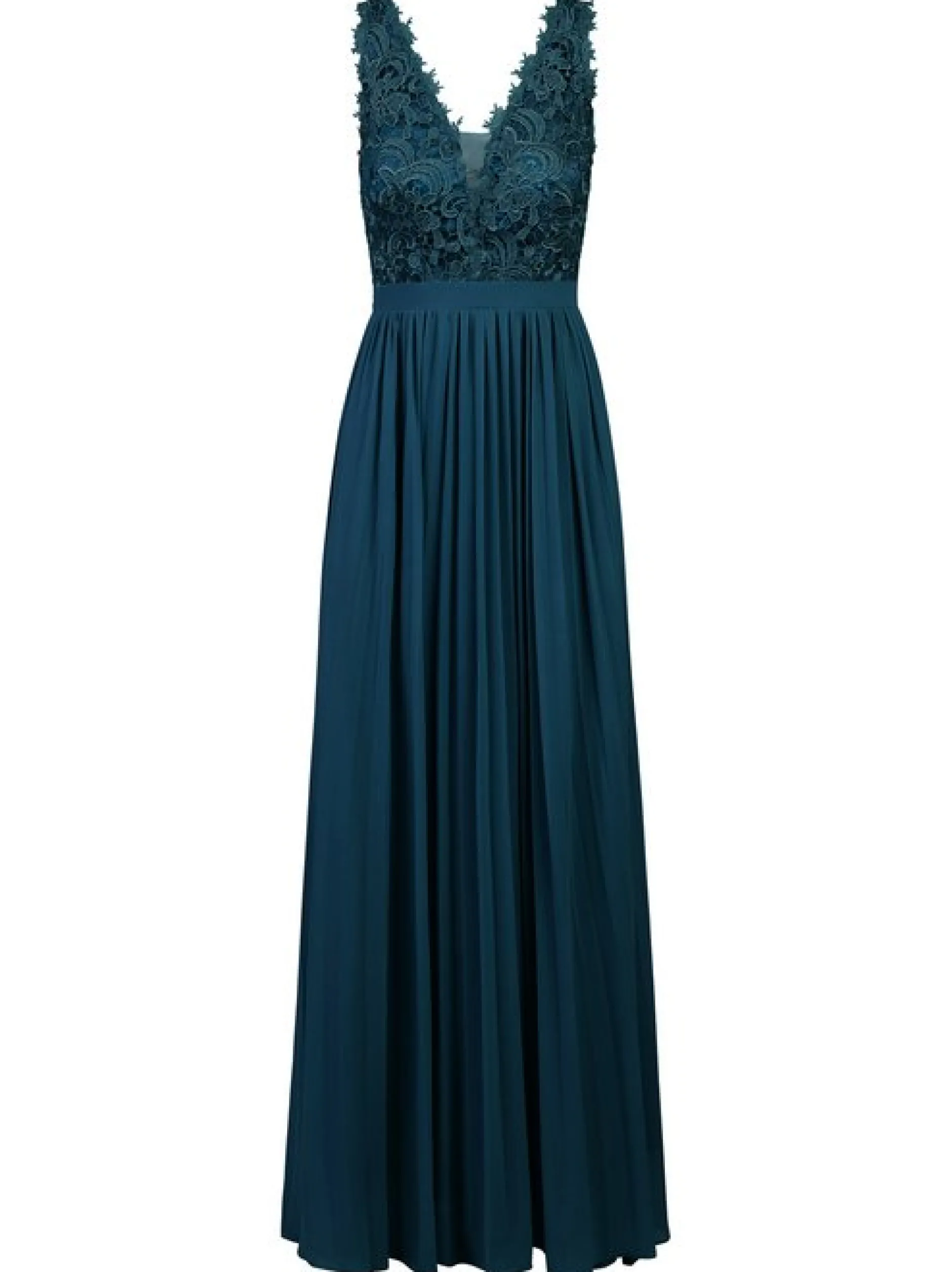 Kraimod Damen Abendkleid in petrol - Länge: lang