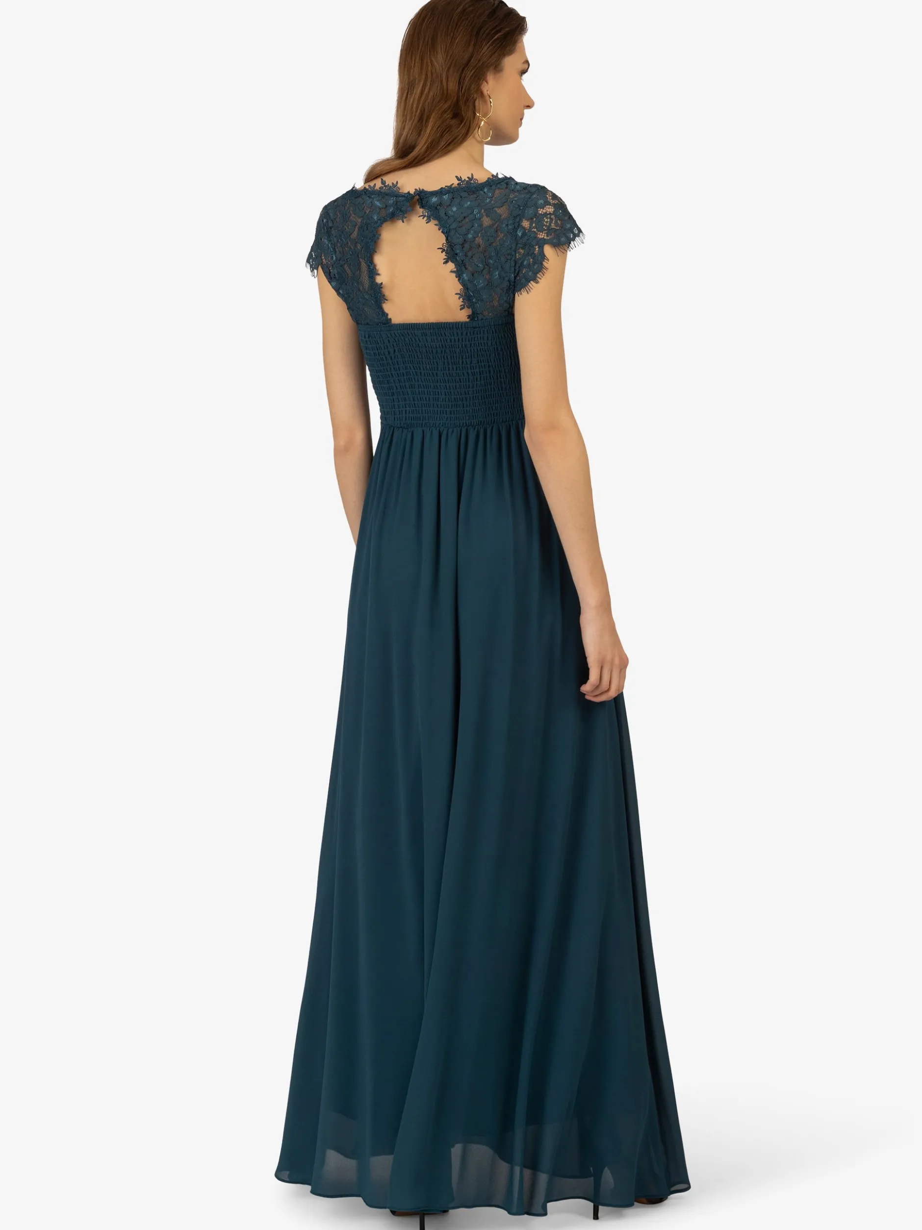 Kraimod Damen Abendkleid in petrol - Länge: lang