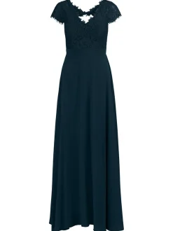 Kraimod Damen Abendkleid in petrol - Länge: lang
