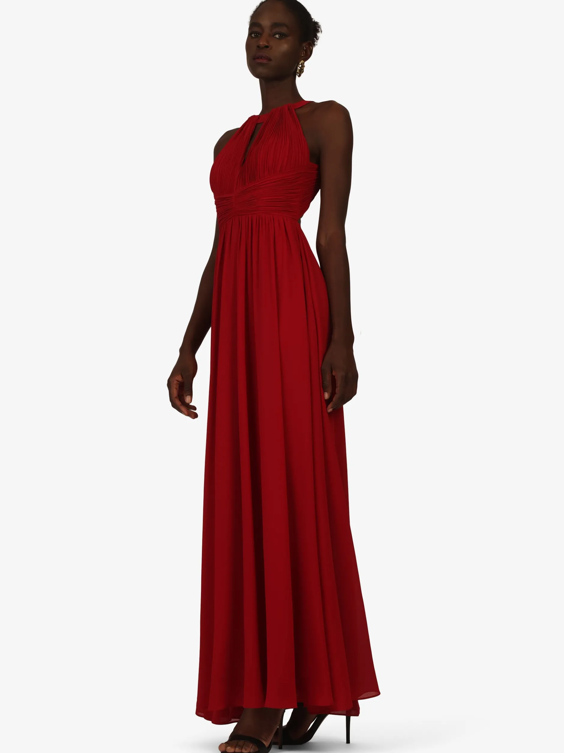 Kraimod Damen Abendkleid in rot - Länge: lang
