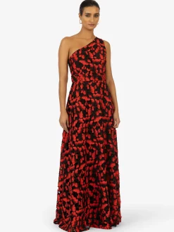 Kraimod Damen Abendkleid in rot - Länge: lang
