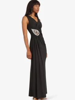Kraimod Damen Abendkleid in schwarz - Länge: lang