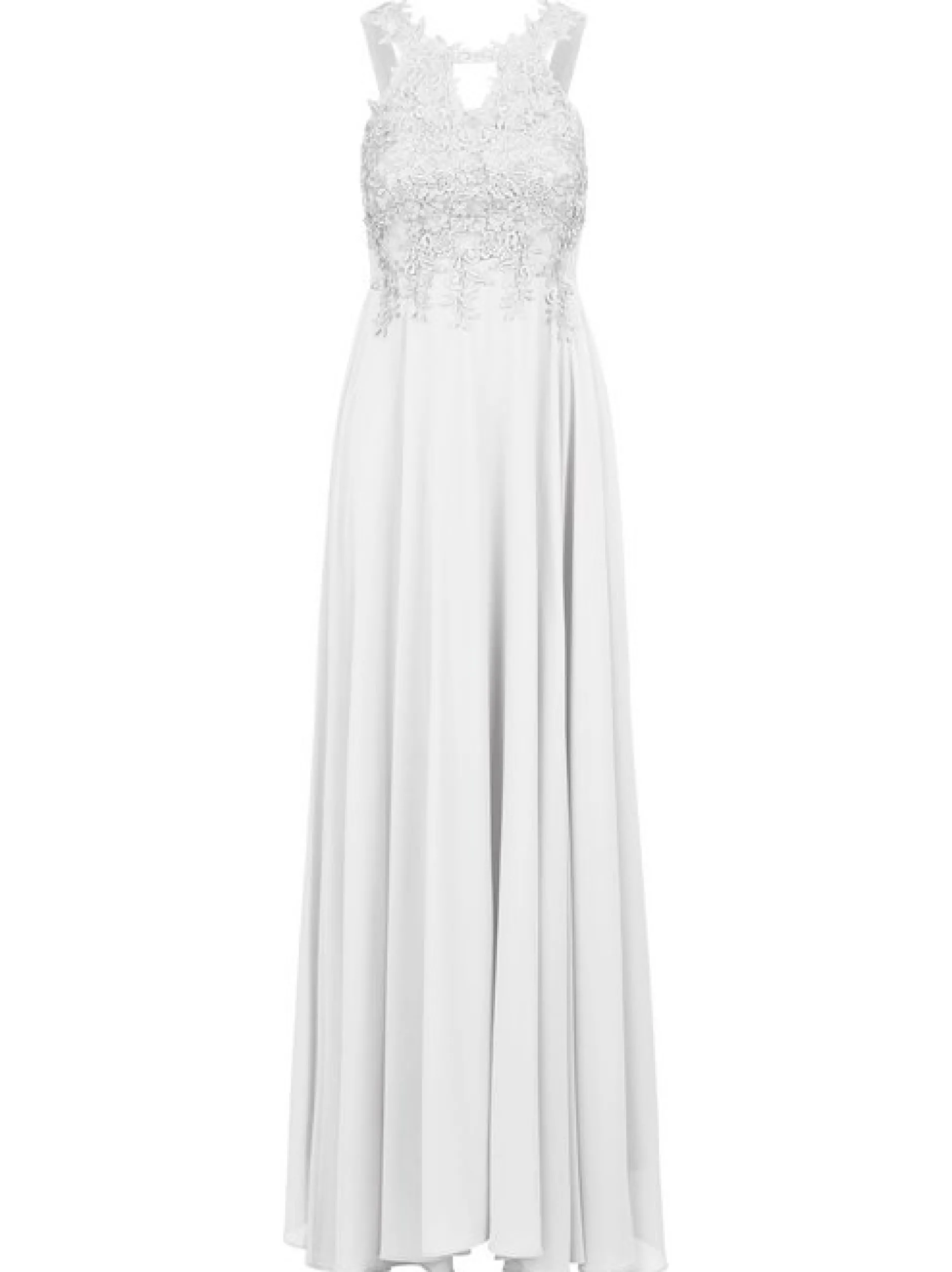 Kraimod Damen Abendkleid in weiß - Länge: lang