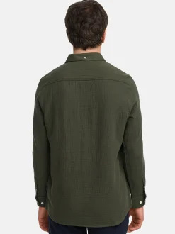 Kronstadt Herren Hemd Langarm - KSAvery in khaki