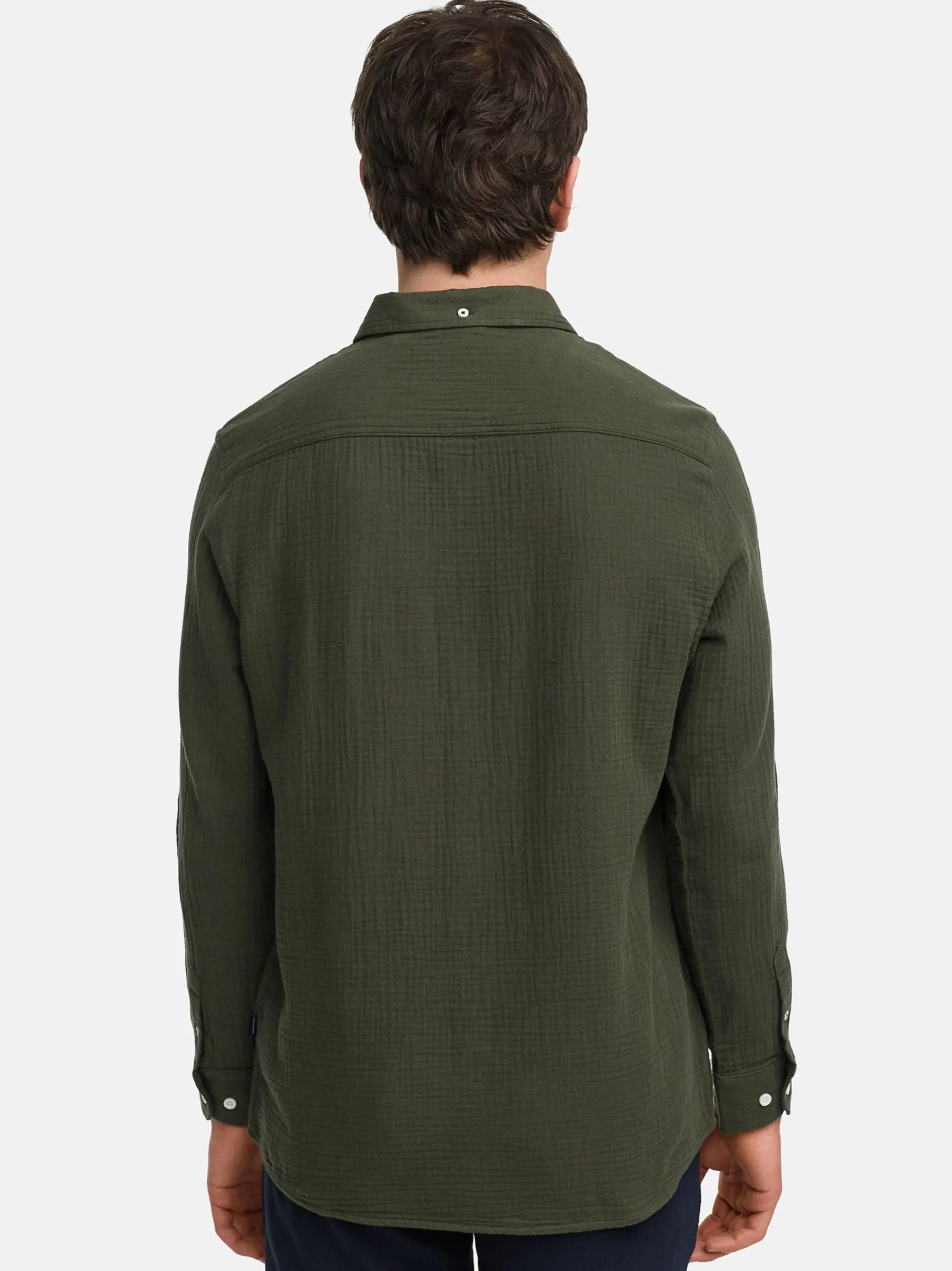 Kronstadt Herren Hemd Langarm - KSAvery in khaki