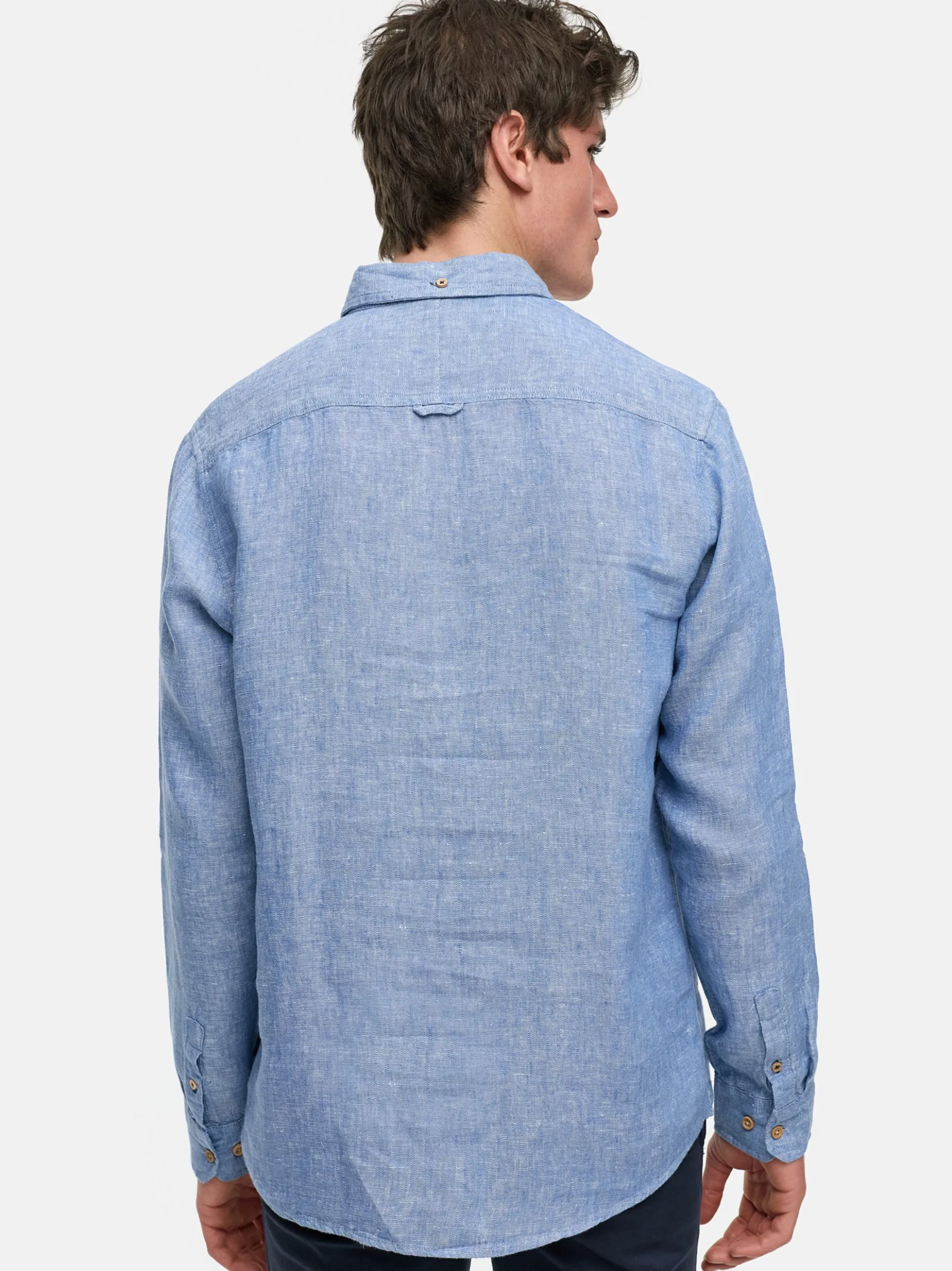 Kronstadt Herren Hemd Langarm - KSAyers in hellblau blau