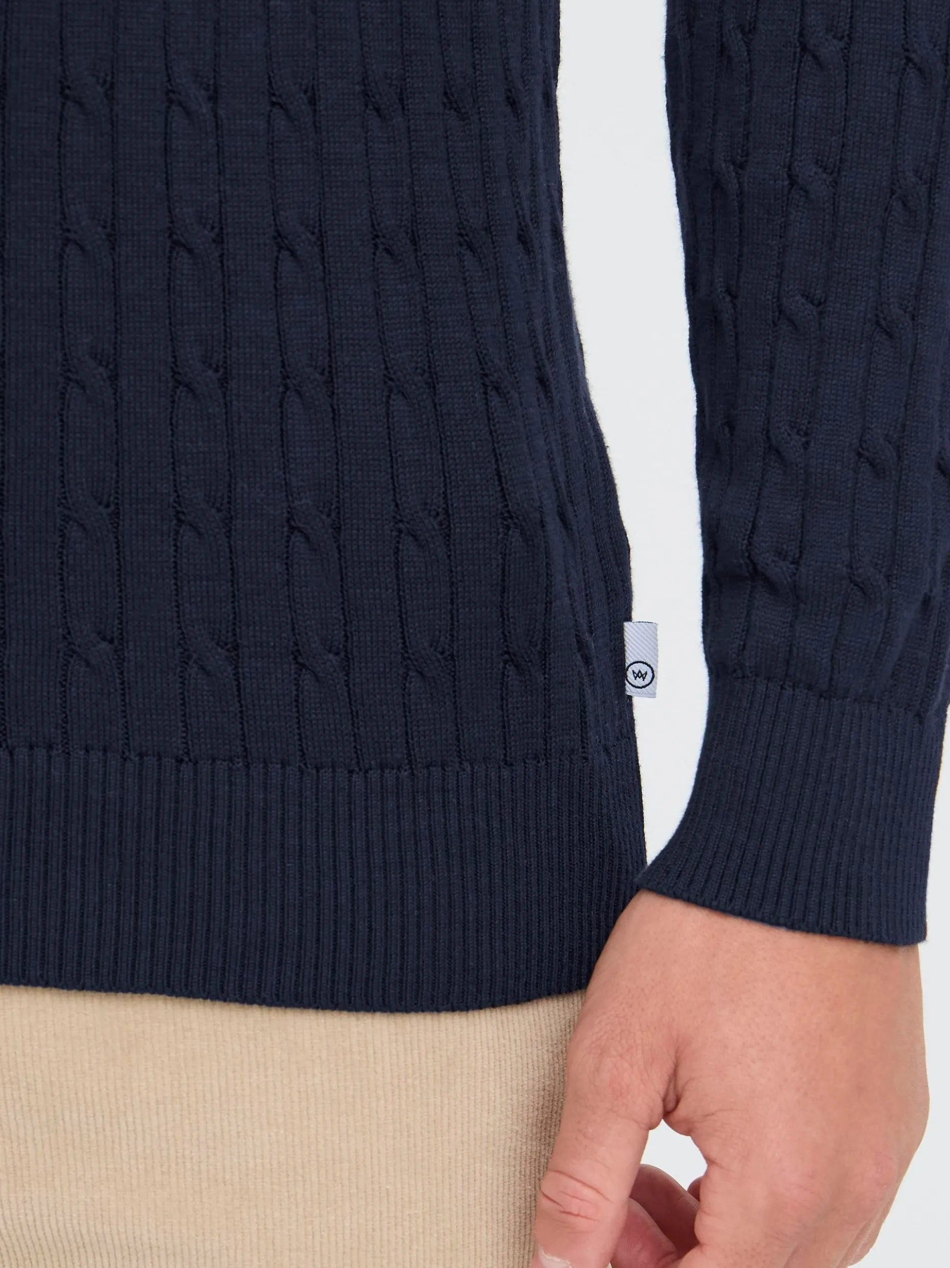 Kronstadt Herren Strickpullover - KSCall in blau