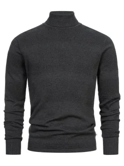 Kronstadt Herren Strickpullover - KSFisker in anthrazit