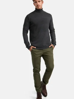Kronstadt Herren Strickpullover - KSFisker in anthrazit