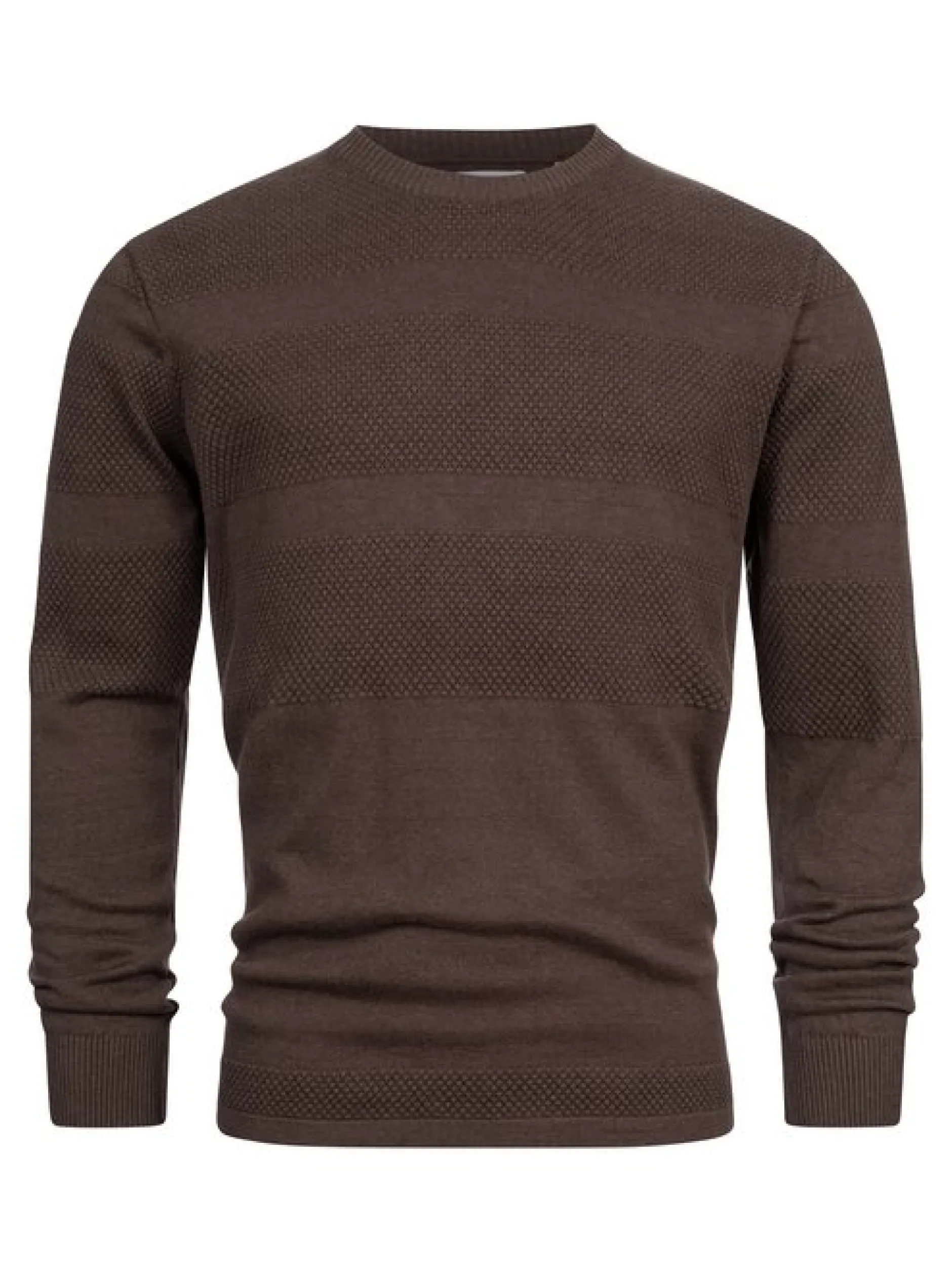 Kronstadt Herren Strickpullover - KSHannes in braun