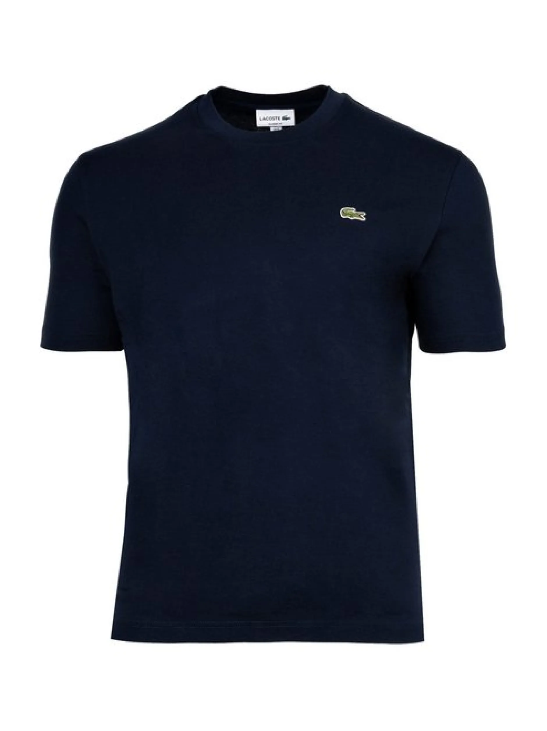 Lacoste Herren T-Shirt in blau - Ausschnitt: Rundhals