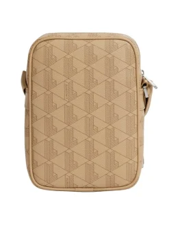 Lacoste Herren Umhängetasche in beige