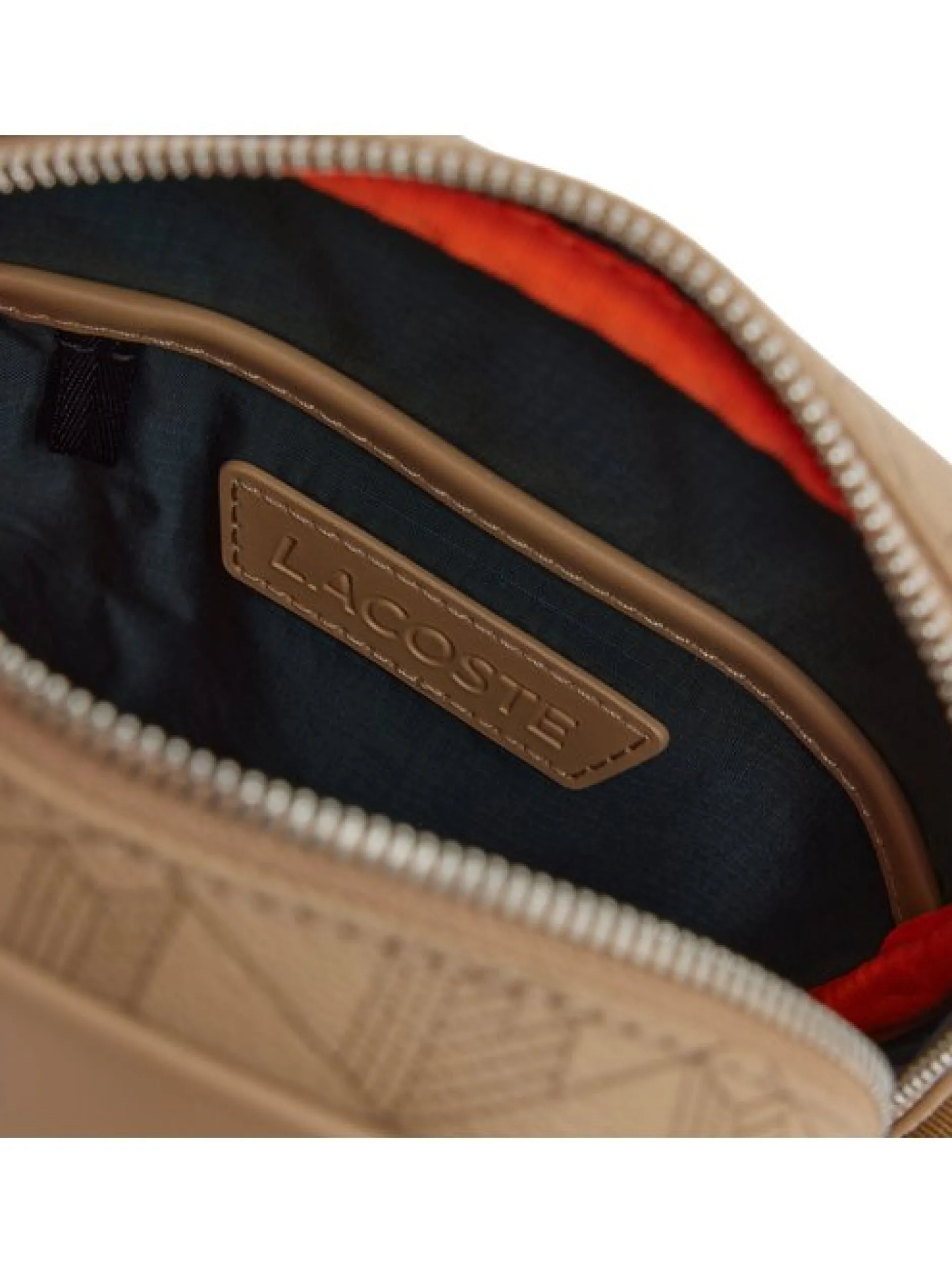 Lacoste Herren Umhängetasche in beige