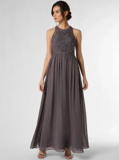 Laona Damen Abendkleid in grau - Ausschnitt: Rundhals