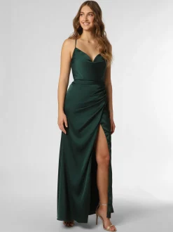 Laona Damen Abendkleid in tanne - Ärmel: ohne Arm