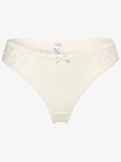 Lascana Damen String in ecru